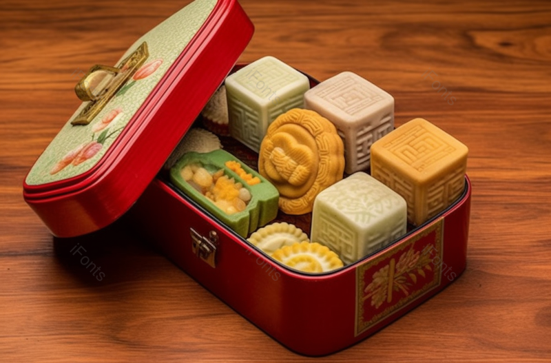 传统精美点心糕点西饼礼品盒实拍图,高清,摄影图,摄影图片,图片大全,摄影图免费下载